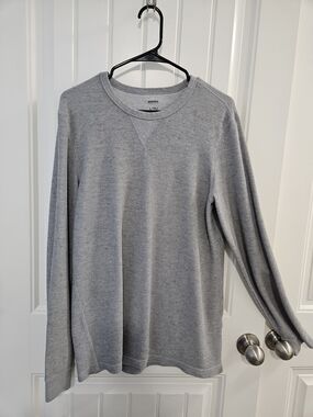 Sonoma Gray Thermal Long-Sleeve Crew